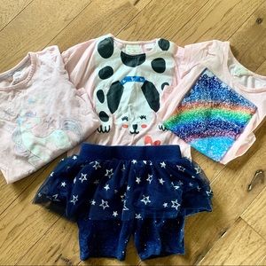 SEQUIN SPARKLE Clothes Bundle Toddler Kids
